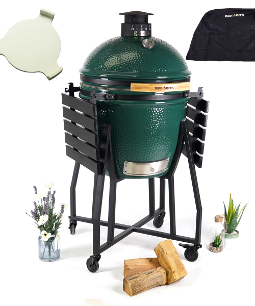Kamado X Classic BBQ Bundle Green
