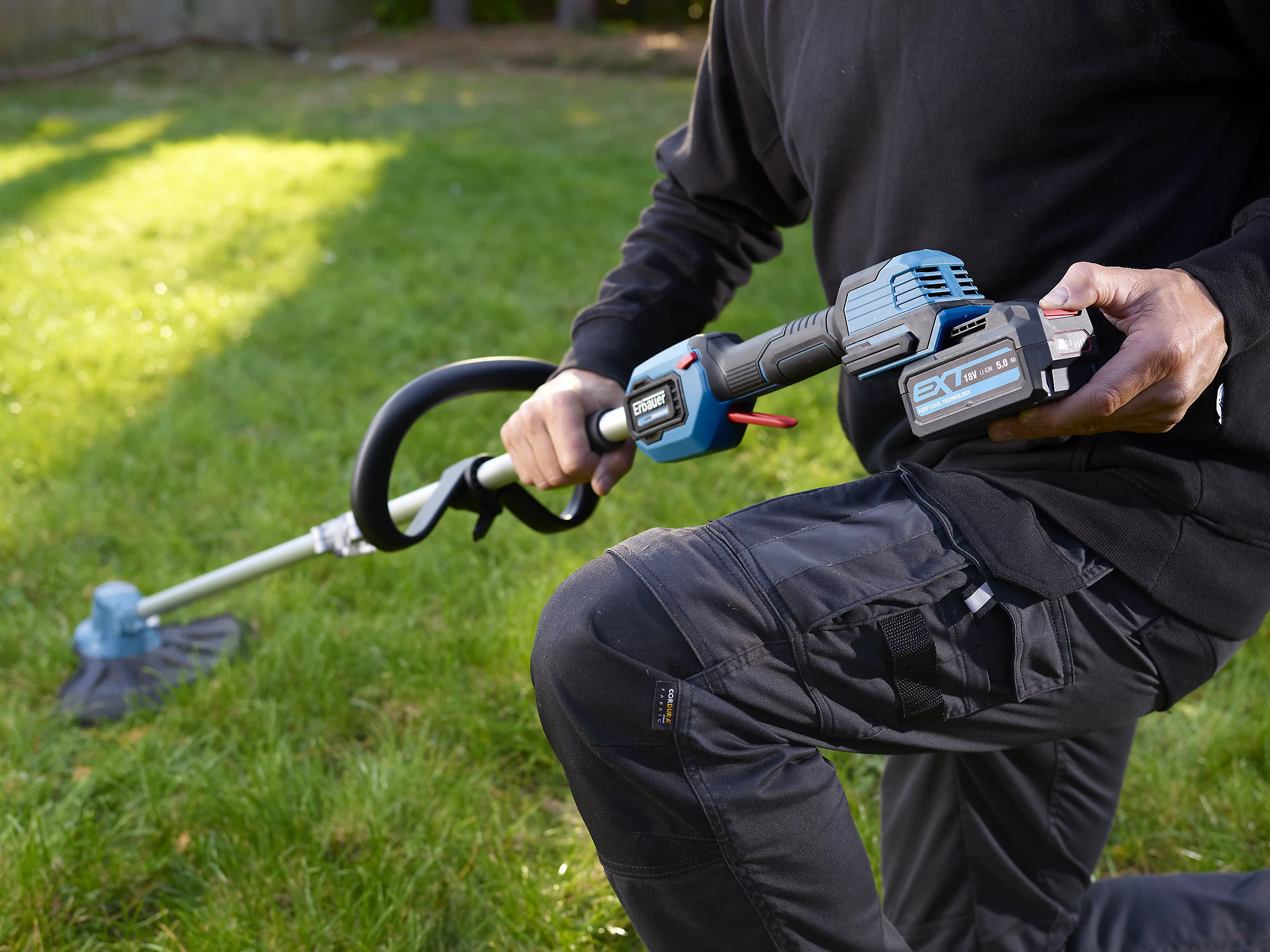 Erbauer 300mm Cordless Grass trimmer - EGT18-Li - KIT - Image 6